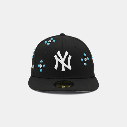 N⋆G⋆O x NEW ERA STONED NY YANKEES BLACK FITTED