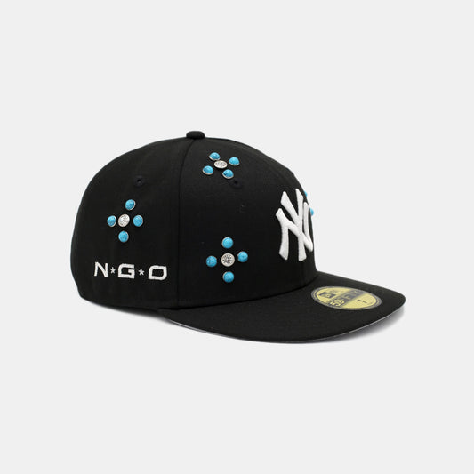 TURQUOISE STONE NY BLACK FITTED