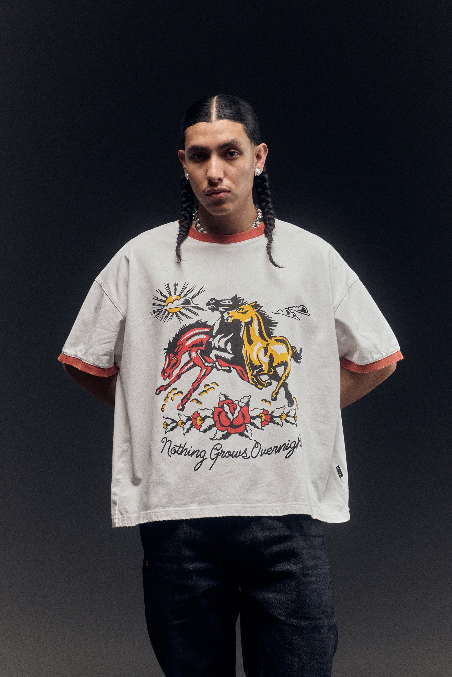 SKY HORSE RINGER TEE