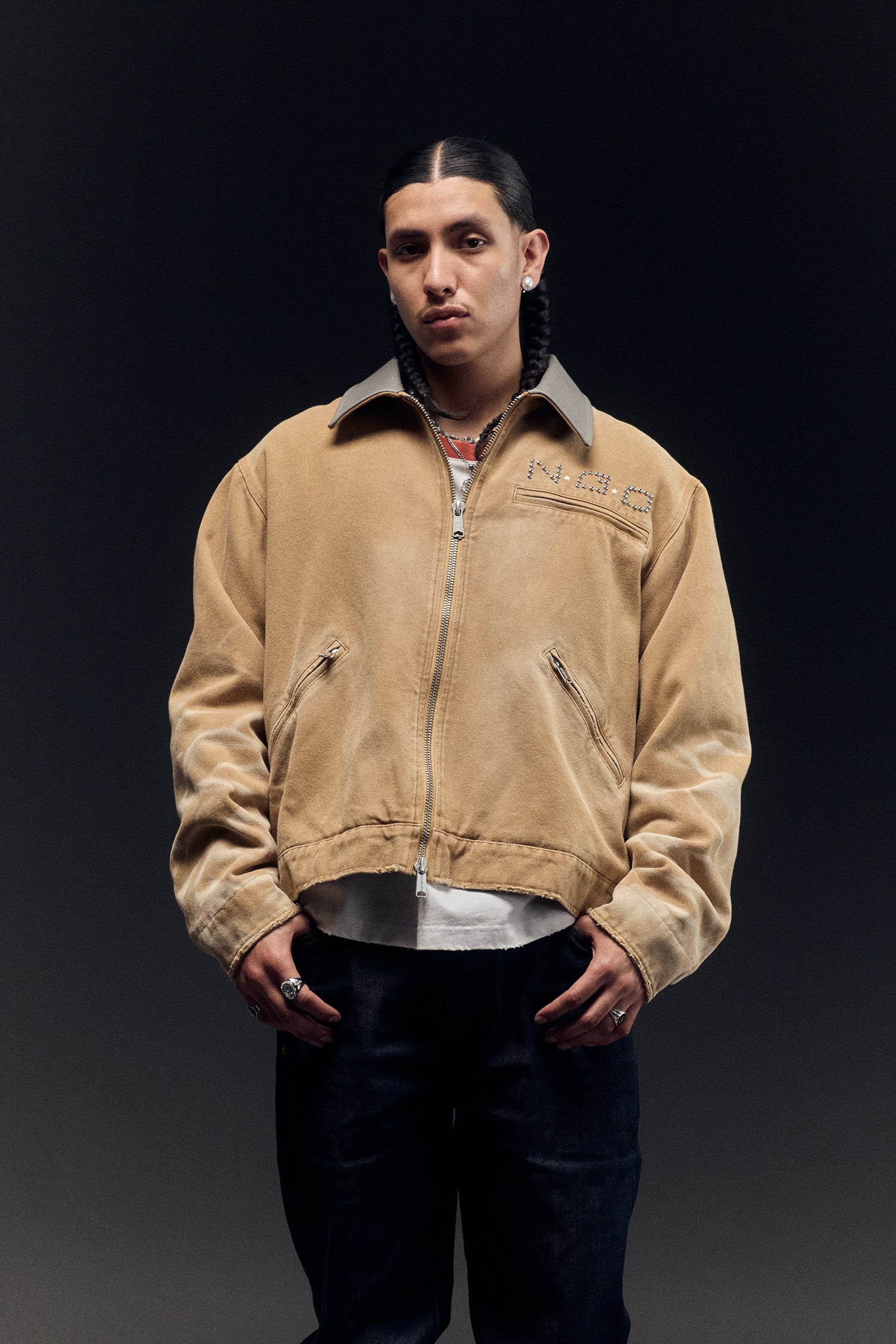 SUNFADED ROPE WORK JACKET
