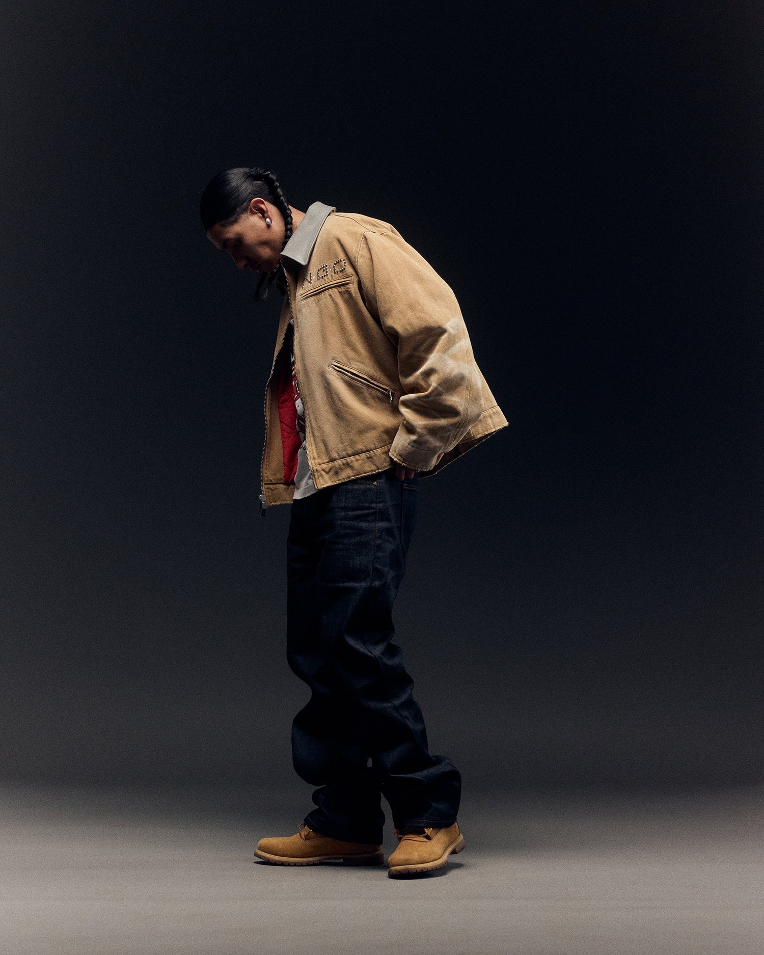 SUNFADED ROPE WORK JACKET