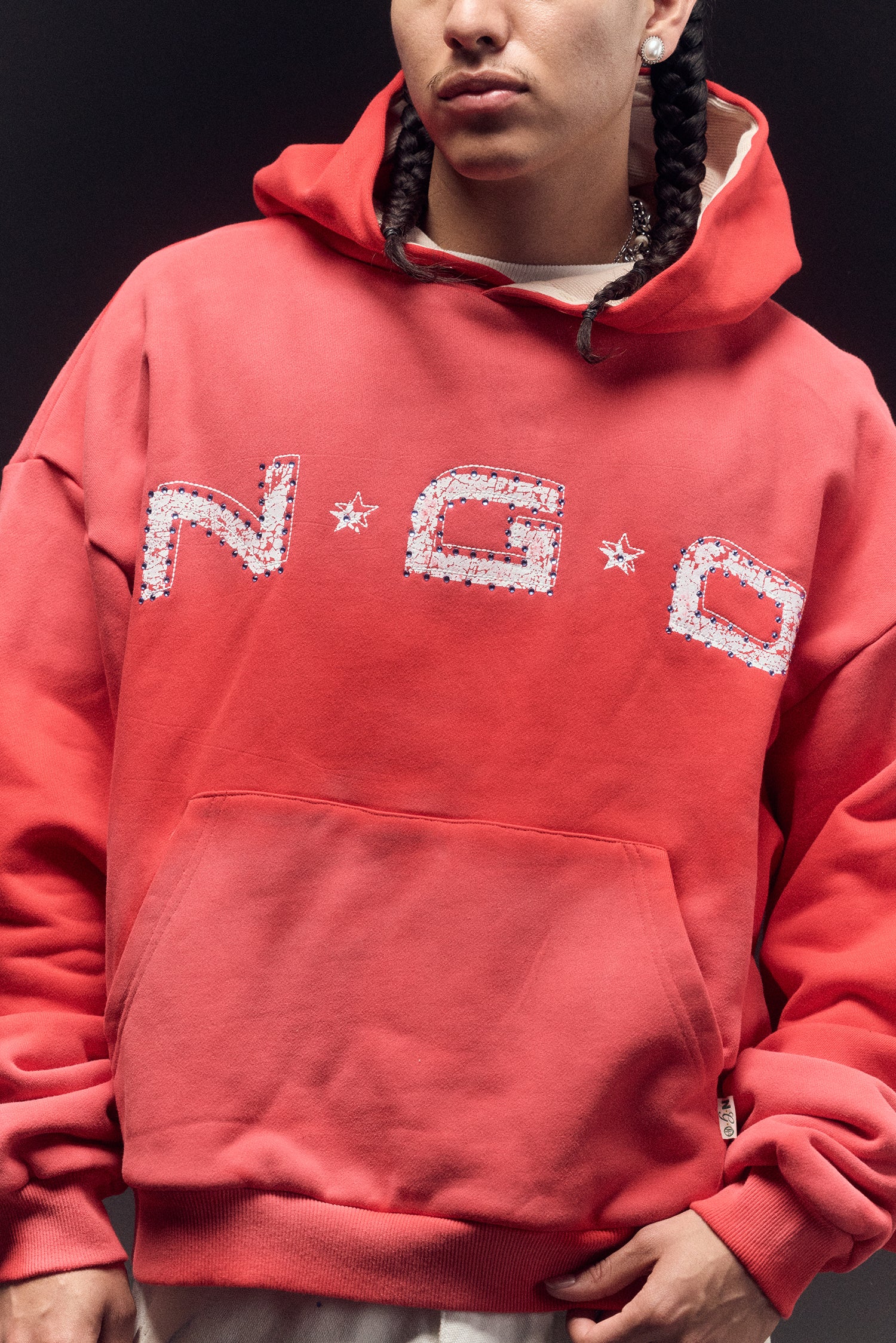 ARCHED PULLOVER HOODIE