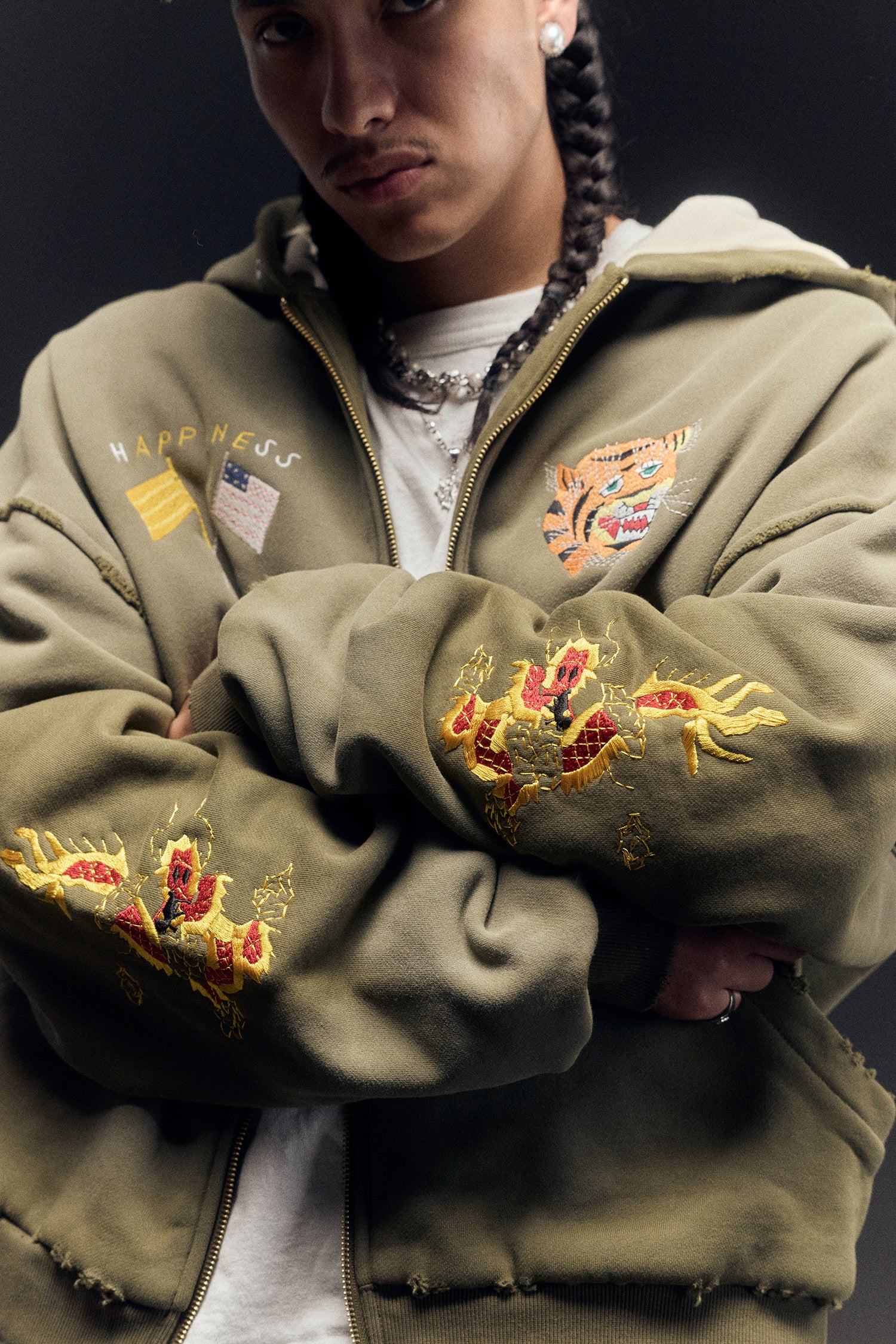 SOUVENIR FULL ZIP HOODIE