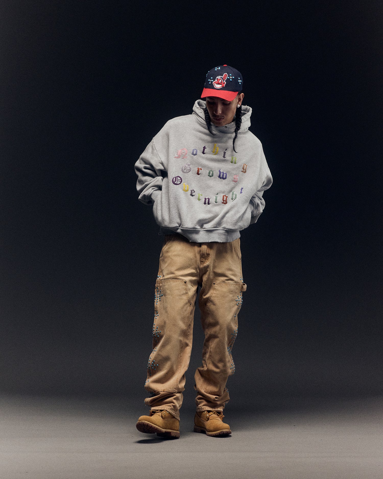 MULTI LETTER HOODIE