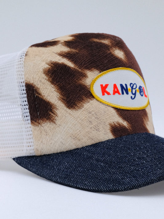 Ka-n-g-o-l Denim Trucker Hat