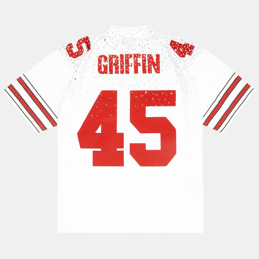 Archie Griffin White Ohio State Buckeyes 1974/75 reimagined