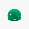 TURQUOISE STONED LA GREEN FITTED
