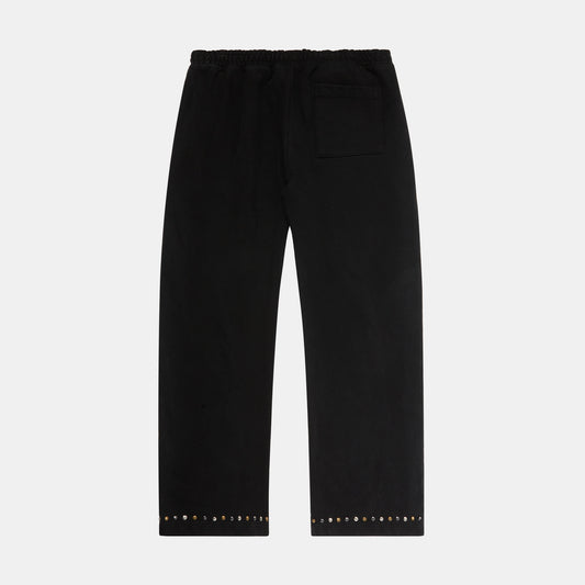 BLACK GREEN SWEATPANTS