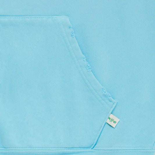 METALLIC FLAME ZIP-UP HOODIE