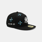 N⋆G⋆O x NEW ERA STONED NY YANKEES BLACK FITTED