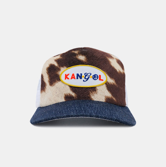 Ka-n-g-o-l Denim Trucker Hat