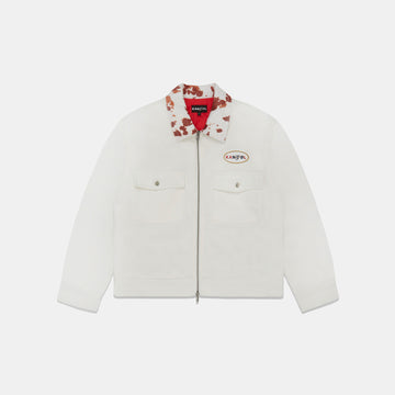 Ka-n-g-o-l White Work Jacket